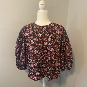 Nordstrom Puff Sleeve Top